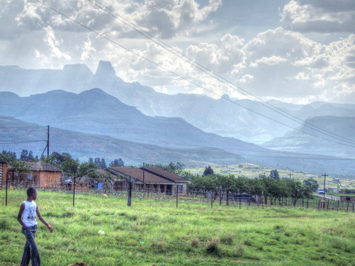 Drakensberg Mountains.